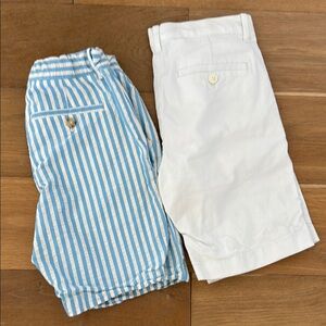 Crewcuts boys Blue Striped and White Shorts